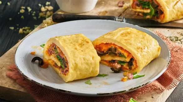 Roladki z pizzy (low carb)