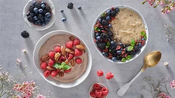 Śniadanie na słodko: budyń jaglany i kasza manna