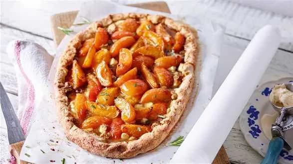 Galette z morelami i rozmarynem