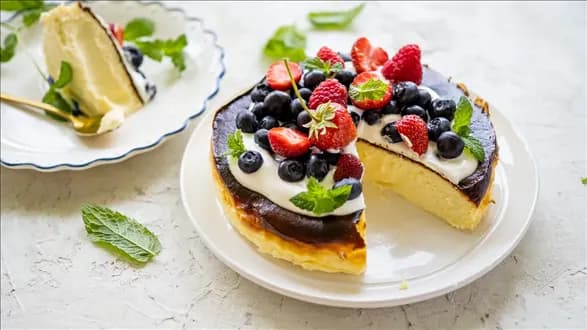 Sernik baskijski z airfryera