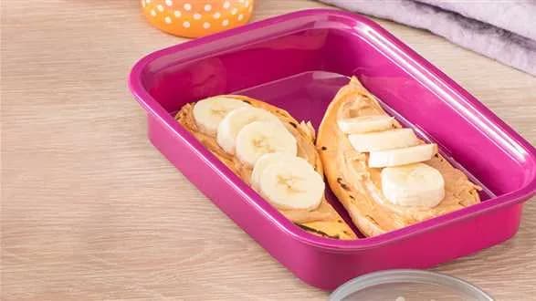 Tosty z batata i owocowe spring rollsy – lunchbox na słodko