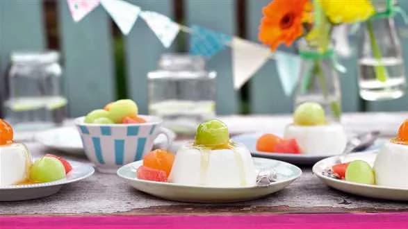 Kokosowa panna cotta