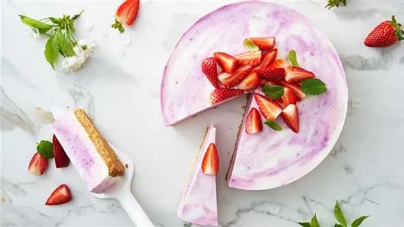 Jogurtowy sernik na zimno