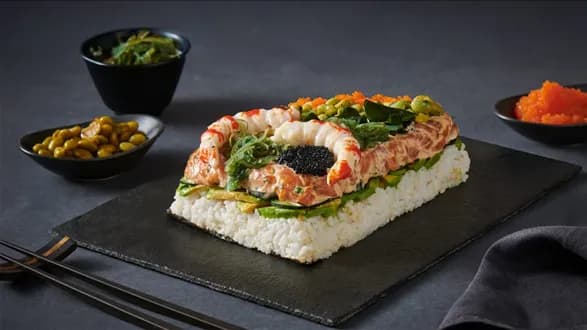 Sushi salad