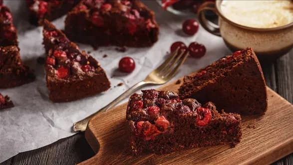 Ciasto czekoladowe z wiśniami
