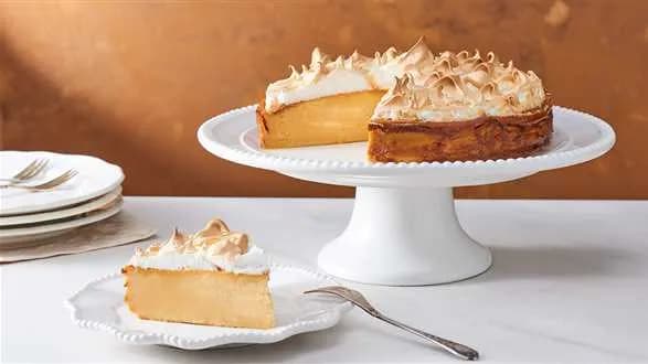 Karmelowy sernik z rosą