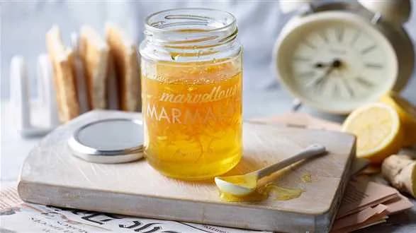Marmolada cytrynowa z imbirem
