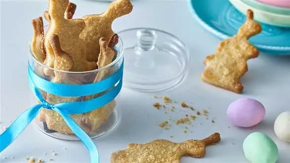 Kruche zajączki maślane