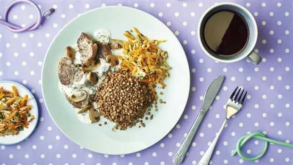 Polędwiczki w sosie pieczarkowym po prowansalsku