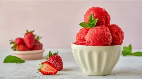 Sorbet truskawkowy