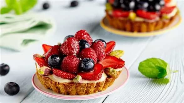 Tartaletki owocowe z kremem cytrynowym