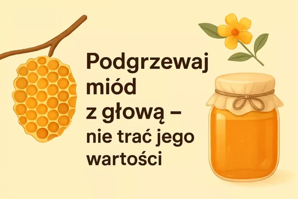 Jak bezpiecznie rozpuścić miód bez utraty jego cennych właściwości odżywczych